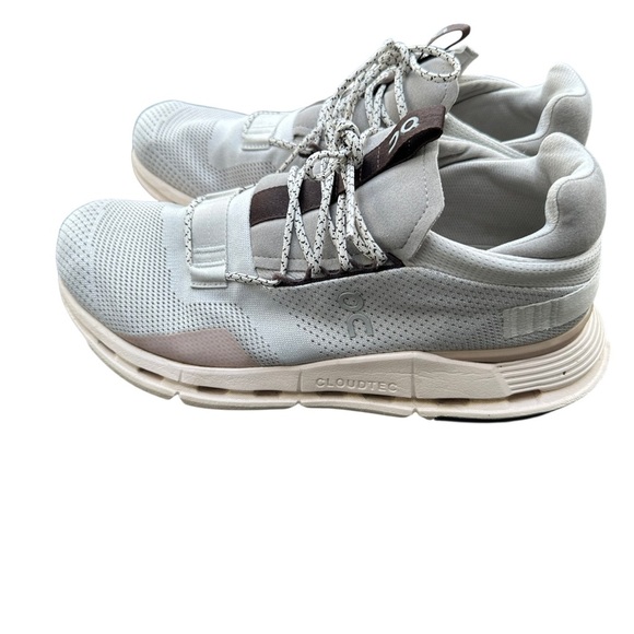 On RUNNING on cloud Cloudnova Sneakers shell womens size 10 - Picture 2 of 10